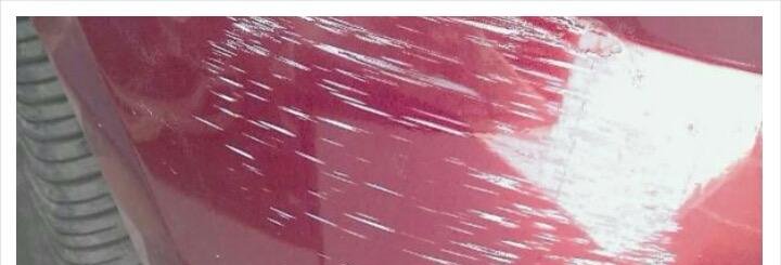 3M PPF absorbing scratches while protecting the paint